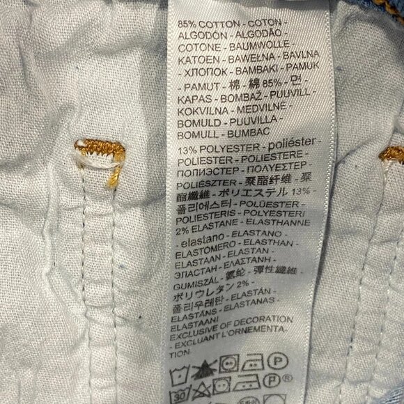 Levi's 720 Jeans Womens 29 x 30 High Rise Super Skinny Light Wash Stretch Denim - Picture 11 of 15